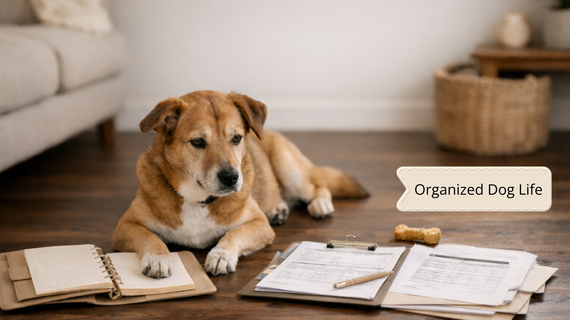 dog vet visit log template