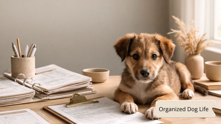 puppy medication log